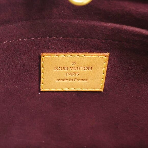 Louis Vuitton  Montaigne BB Monogram Canvas Shoulder Bag Brown - Picture 12 of 13